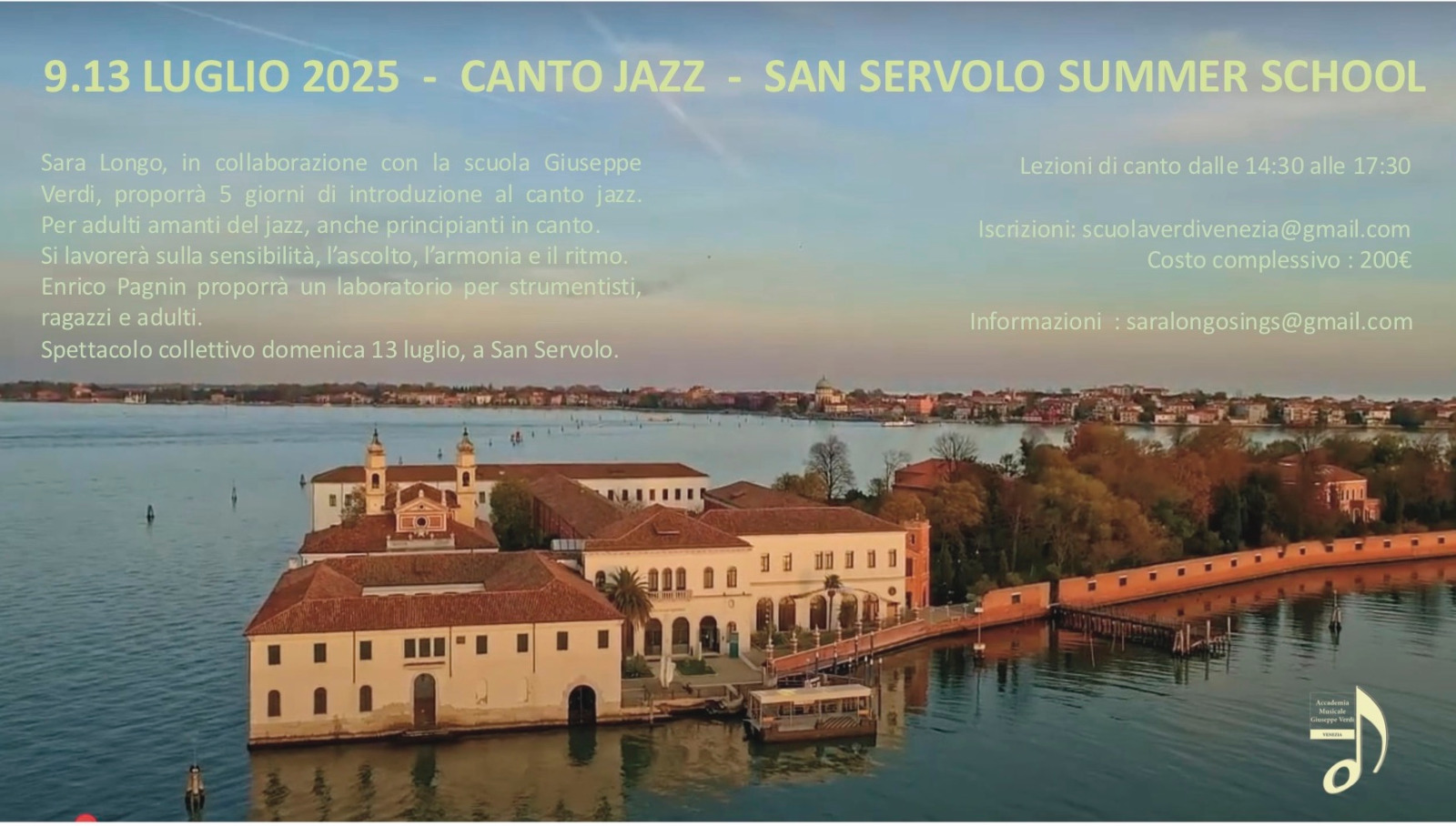SAN SERVOLO VENEZIA – Jazz lab